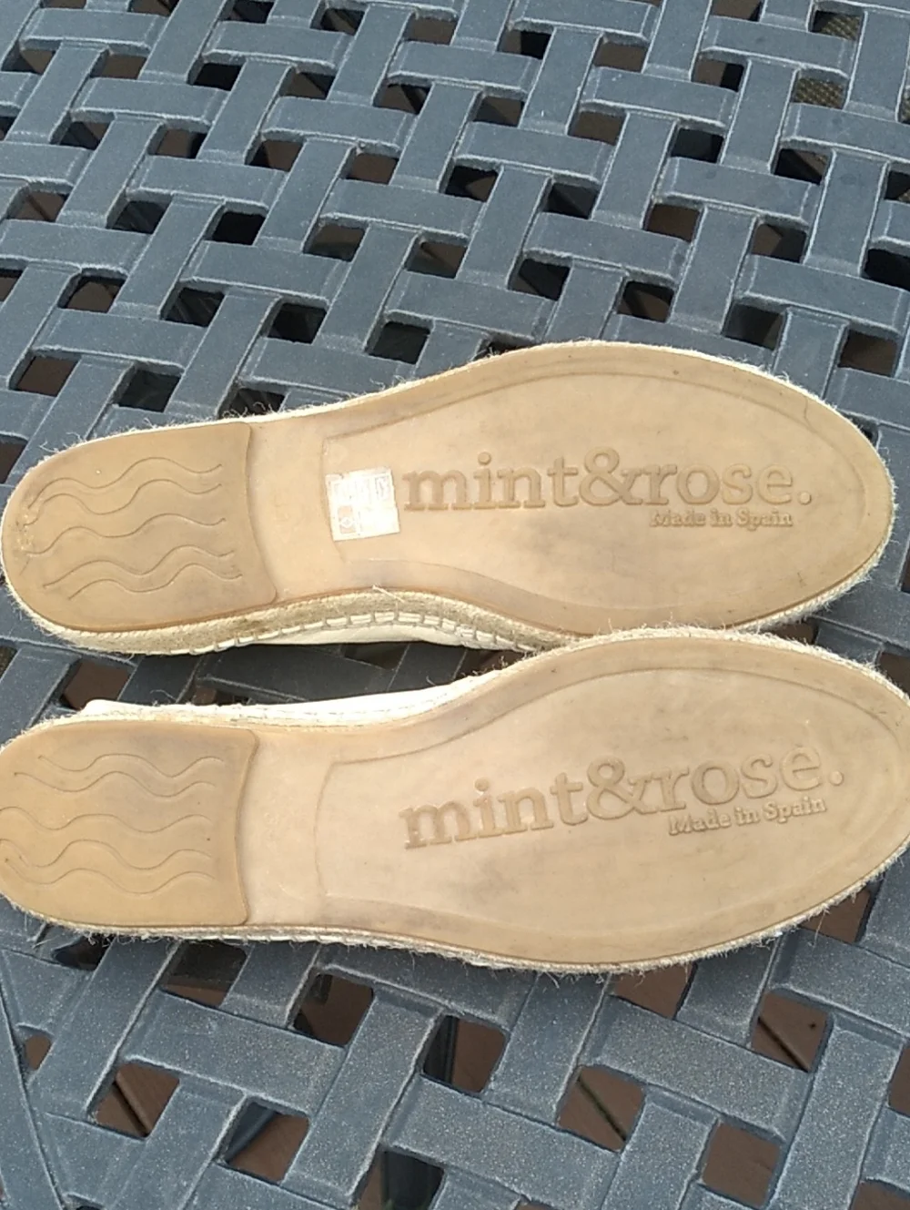 Mint and Rose espadrilles